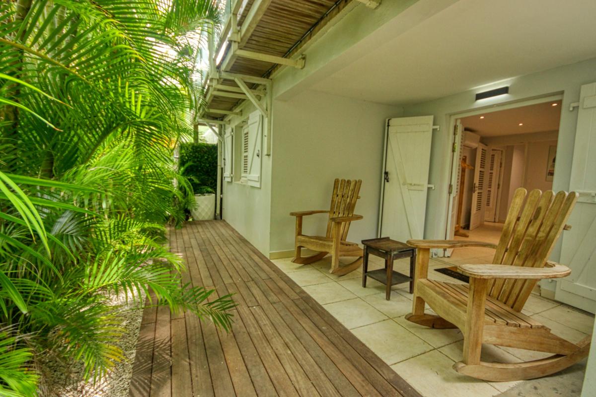 Location villa luxe Martinique - Chambre 4 terrasse